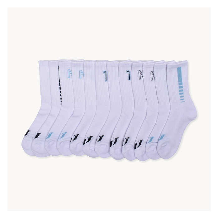 Toddler Boys' Messi 6 Pack Crew Socks